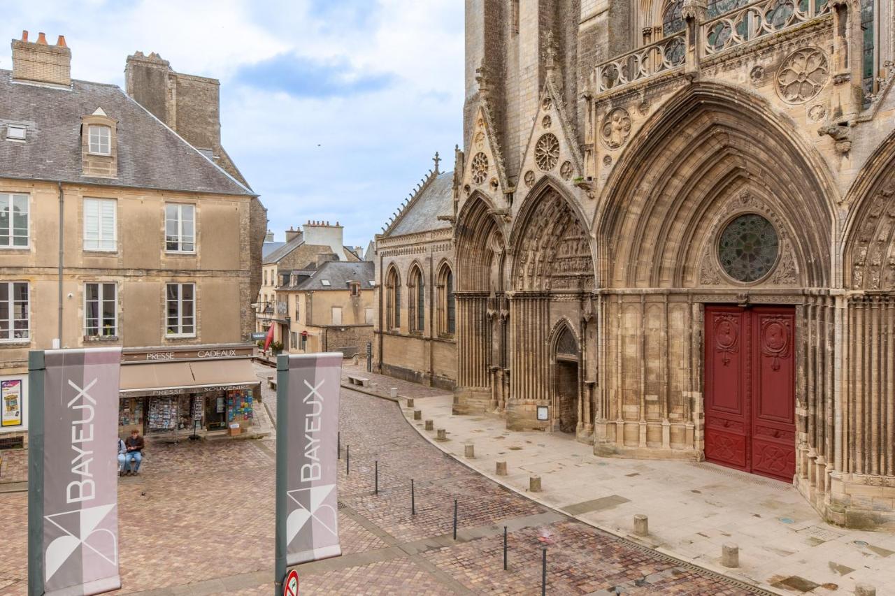 Cathedrale - Charmant Appt Pour 4 Bayeux Esterno foto